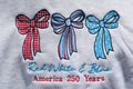 Red White & Blue Bows