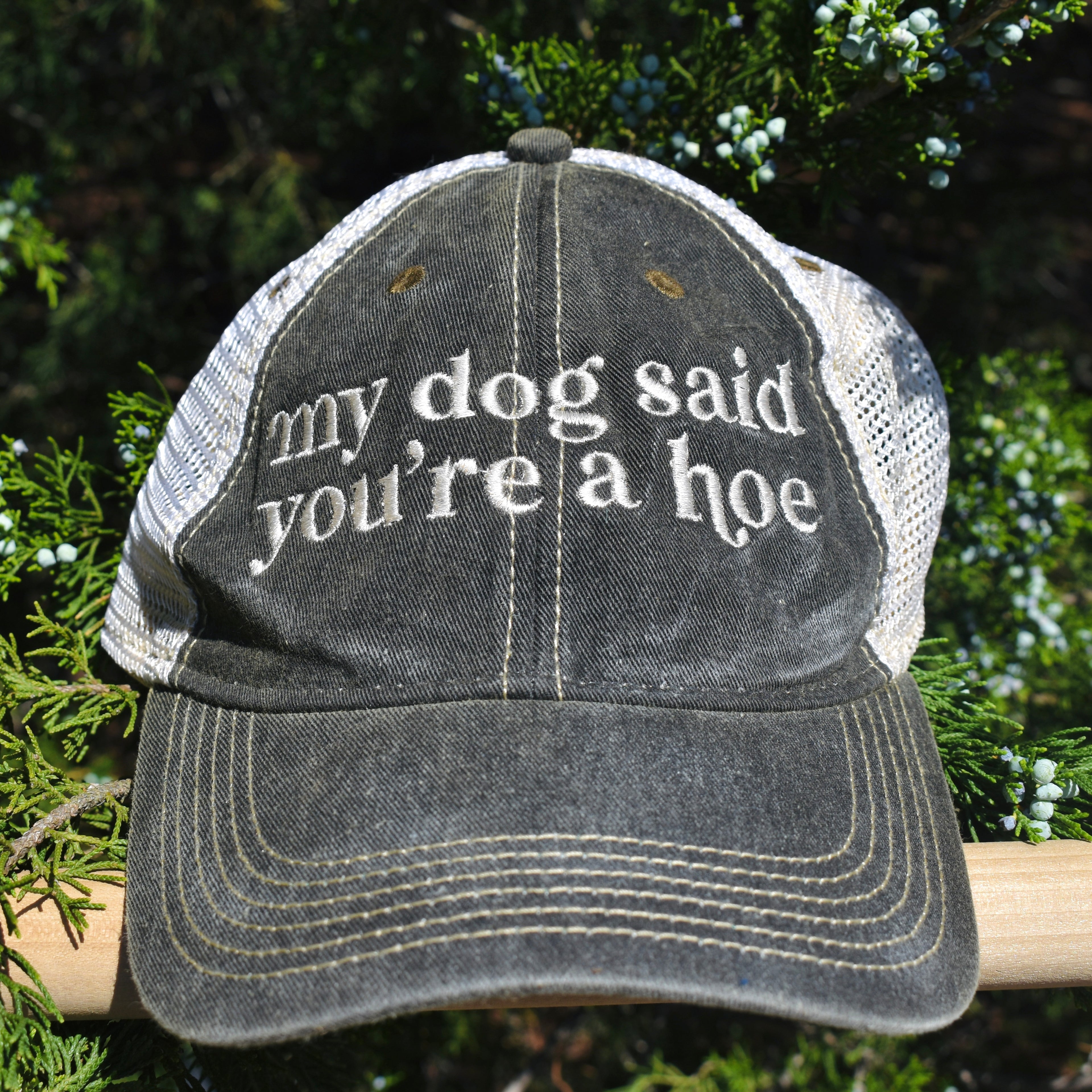 My dog said you’re a hoe