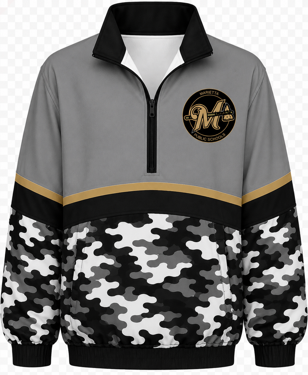 Marietta Camo Scuba Pullover