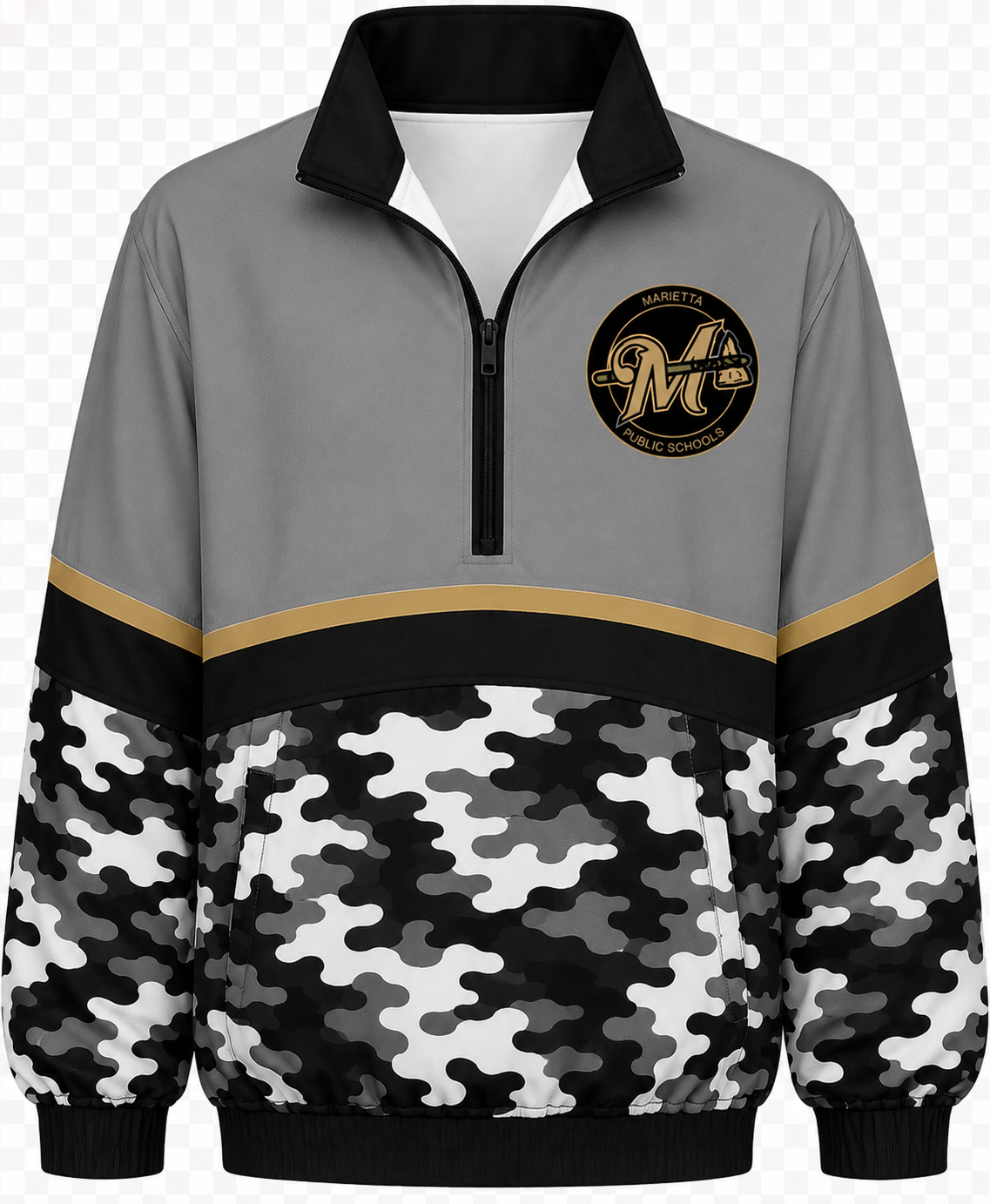 Marietta Camo Scuba Pullover