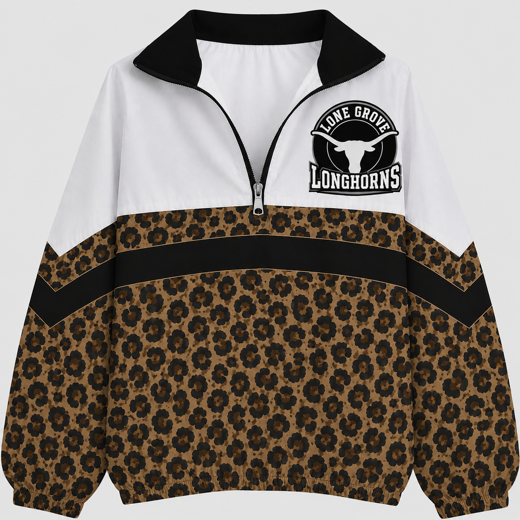 Lone Grove Cheetah Scuba Pullover