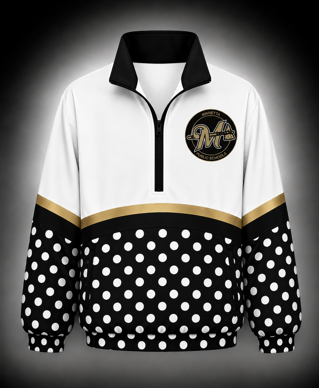 Marietta Polka Dot Pullover