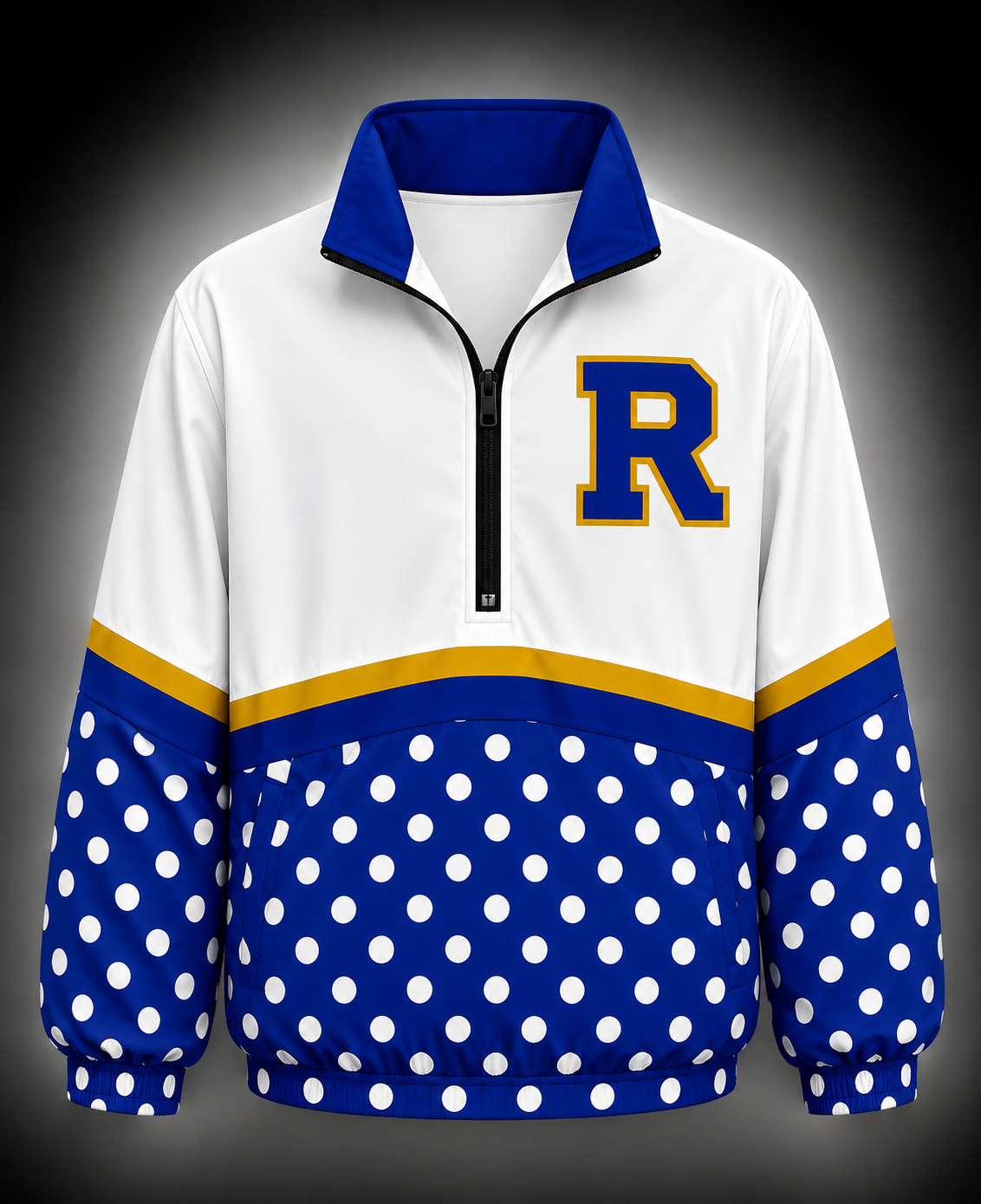 Ringling Polka Dot Scuba Pullover