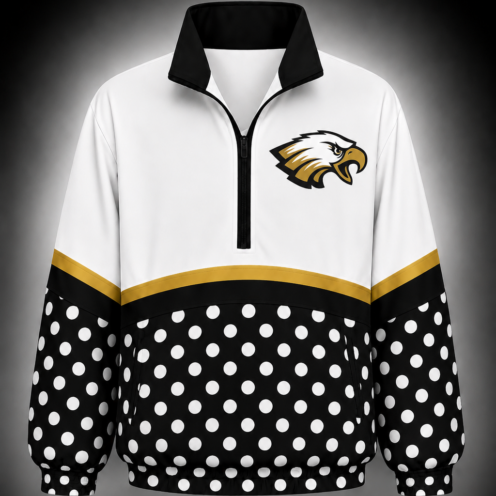 Wilson Polka Dot Scuba Pullover