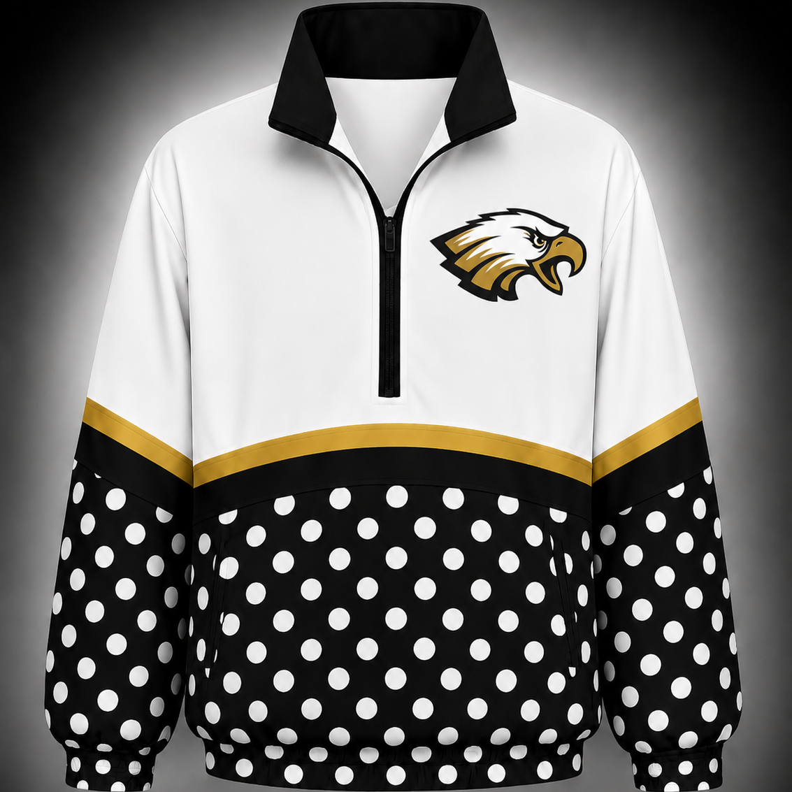 Wilson Polka Dot Scuba Pullover