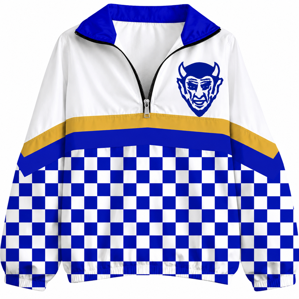 Ringling Checkered Scuba Pullover