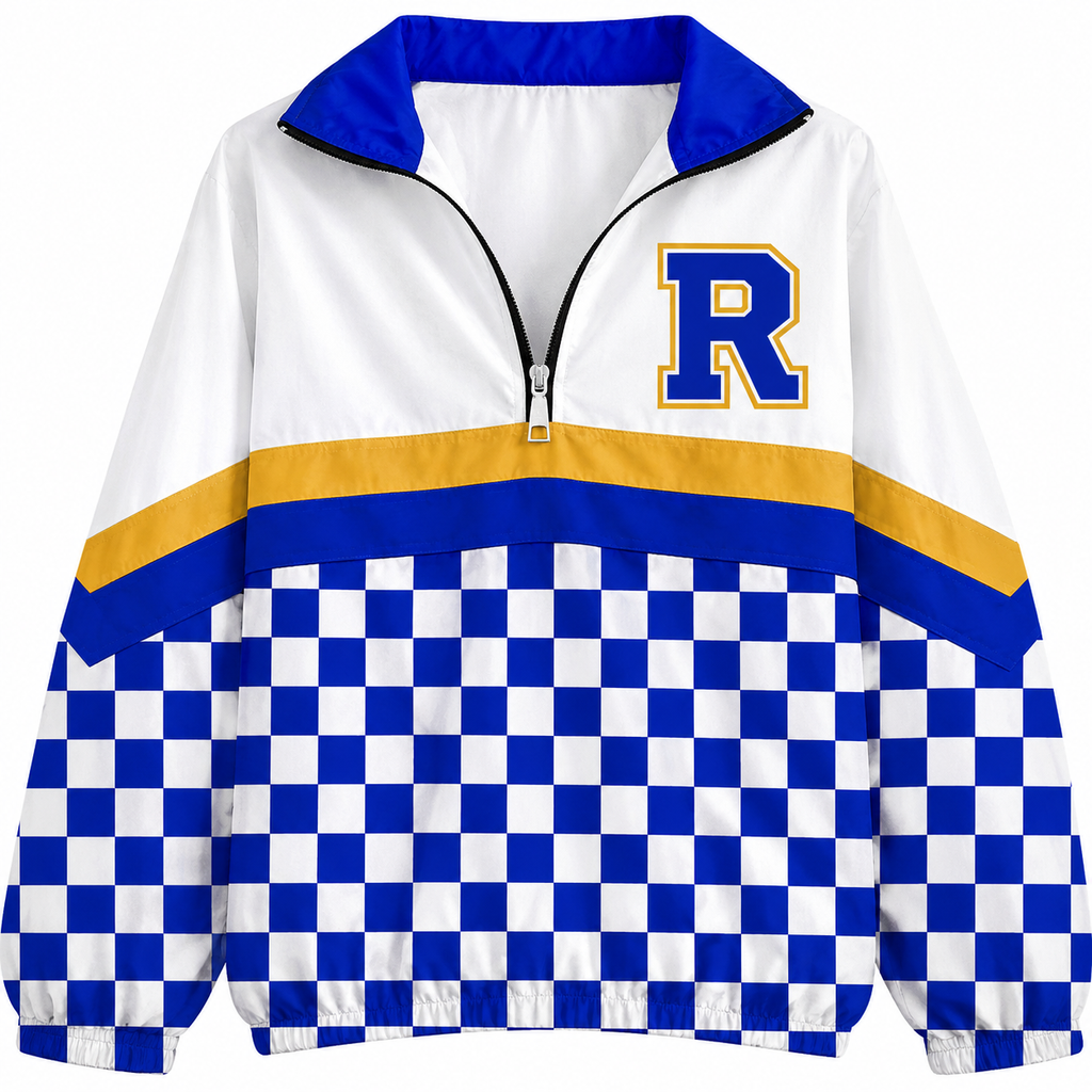 Ringling Checkered Scuba Pullover