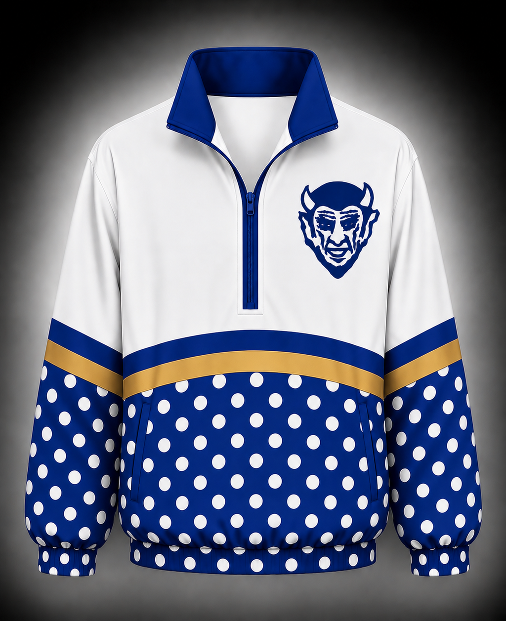 Ringling Polka Dot Scuba Pullover