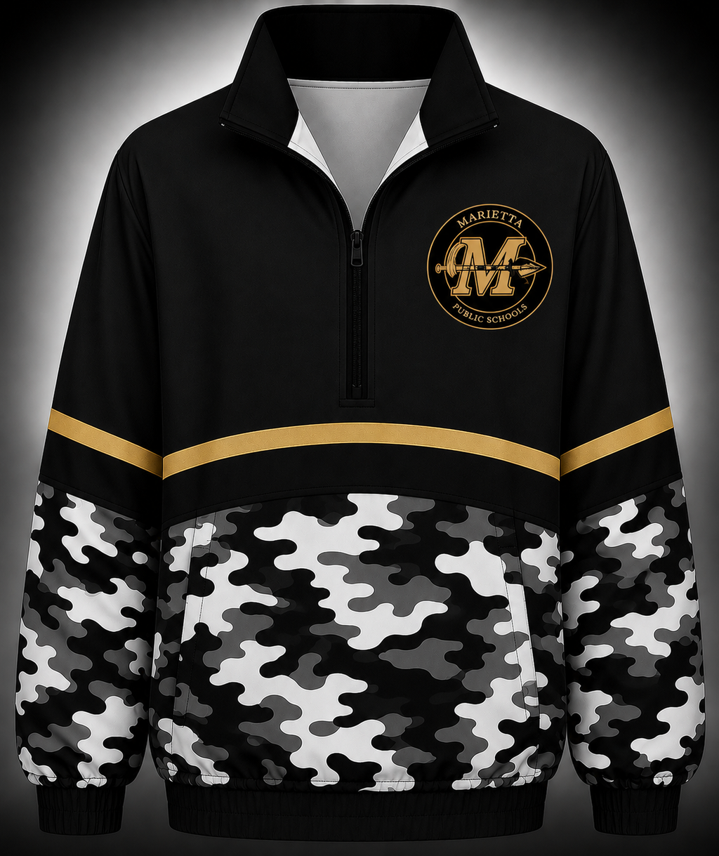Marietta Camo Scuba Pullover