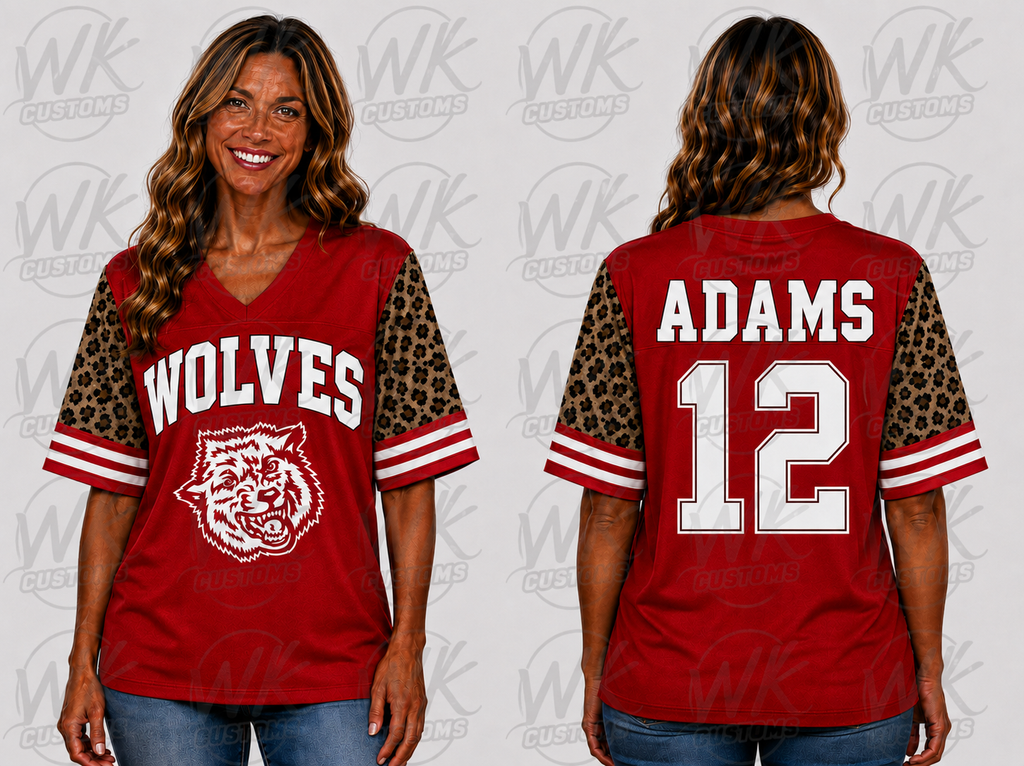 Davis Spirit Jersey- Cheetah Sleeve