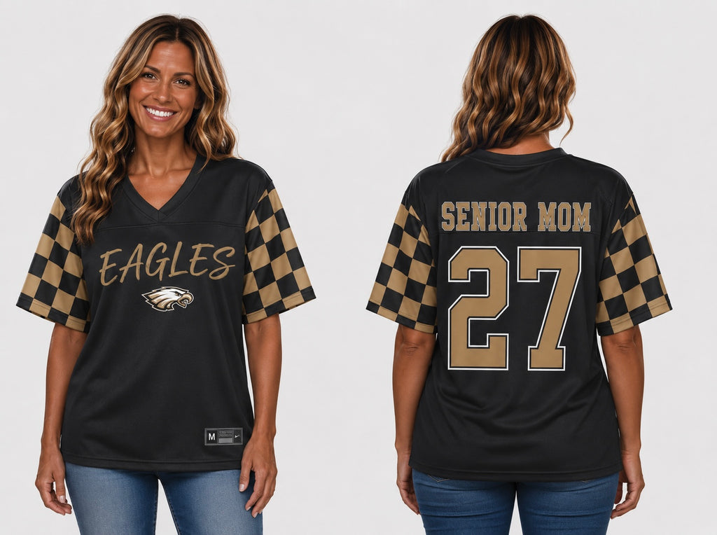 Checkered Sleeve Spirit Jersey