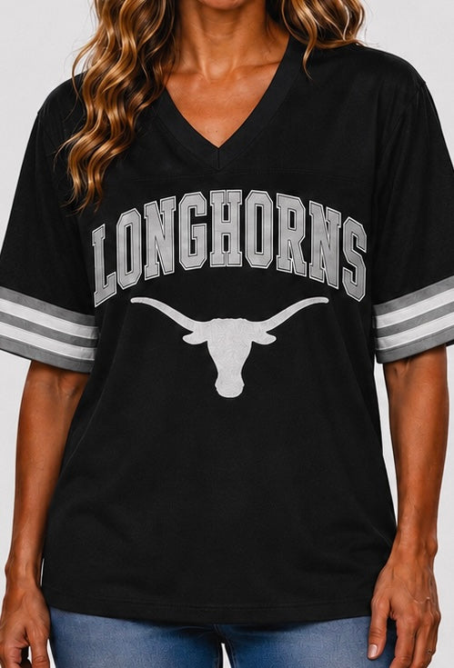 Black with Stripes Spirit Jersey