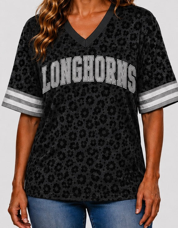 Black with Stripes Spirit Jersey