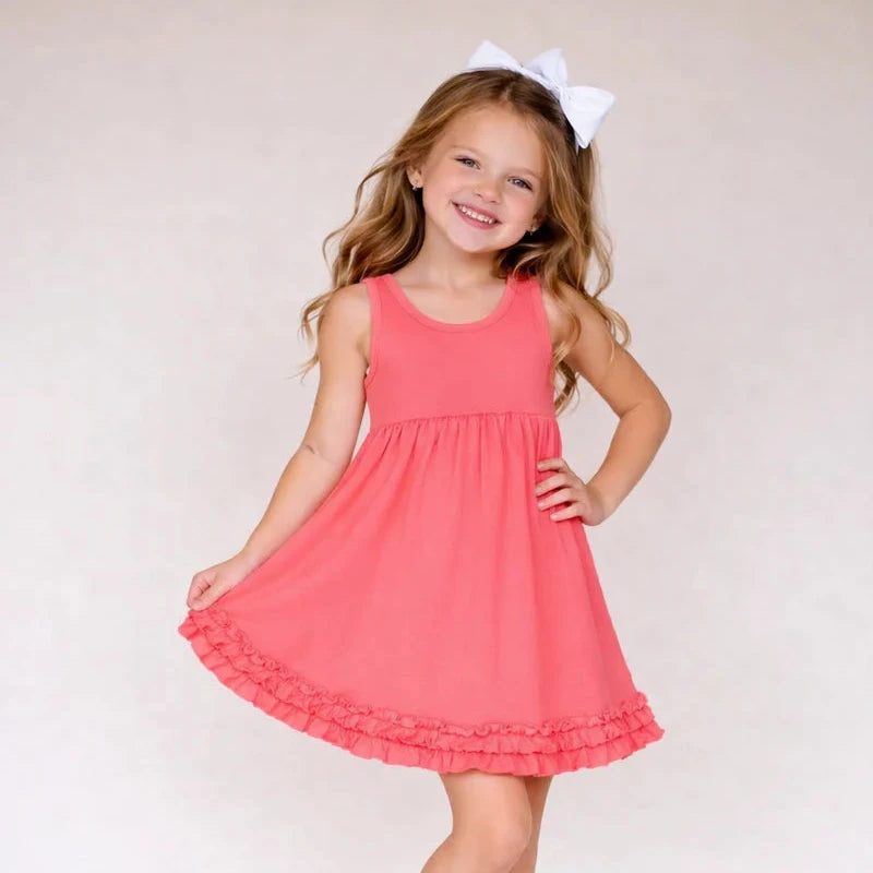 Girls Empire Waist Dress
