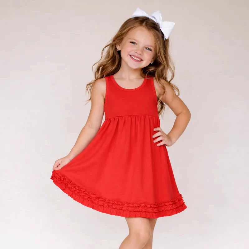 Girls Empire Waist Dress