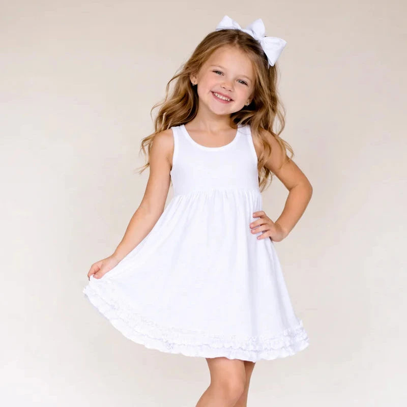Girls Empire Waist Dress
